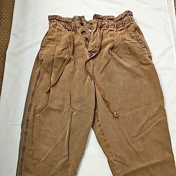 Free People Margate Pleated Trouser M - Picture 1 of 13